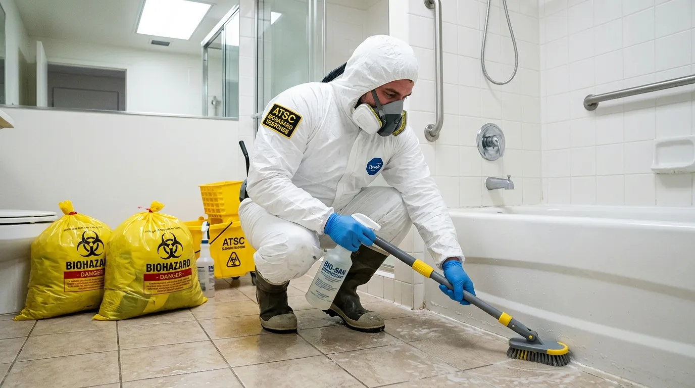 Decontamination equipment deployed for Blood Cleanup in Menlo Park